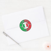 Firenze Italia Ronde Sticker (Envelop)