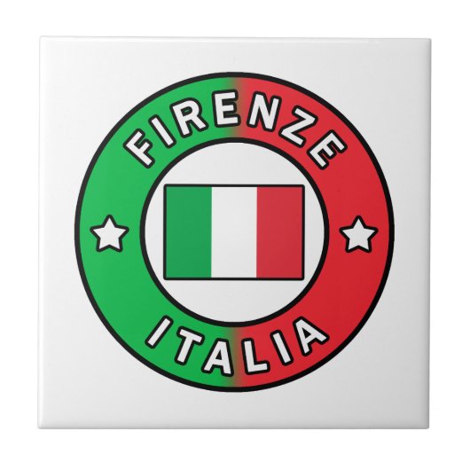 Firenze Italia Tegeltje (Voorkant)