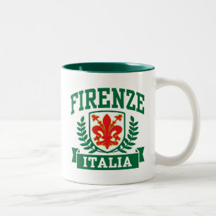 Firenze Italia Tweekleurige Koffiemok