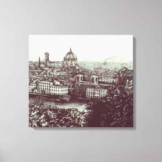 Firenze, Italië Canvas Afdruk (Voorkant)
