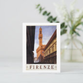  Firenze Italië Reis Briefkaart (Staand voorkant)
