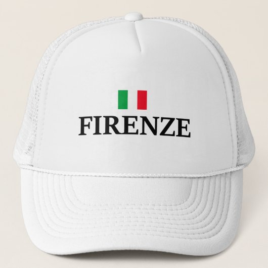 Firenze Italië Trucker Pet (Voorkant)