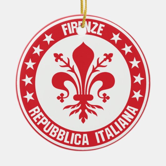 Firenze Keramisch Ornament (Voorkant)