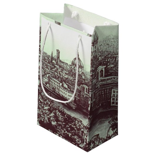 Firenze Klein Cadeauzakje (Achterkant Gekanteld)