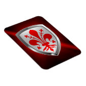 Firenze Mettalic Emblem Magneet (Rechterzijde)