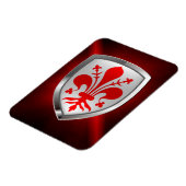 Firenze Mettalic Emblem Magneet (Linkerzijde)