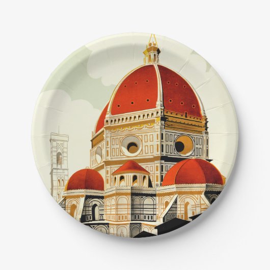 Firenze Papieren Bordje (Voorkant)