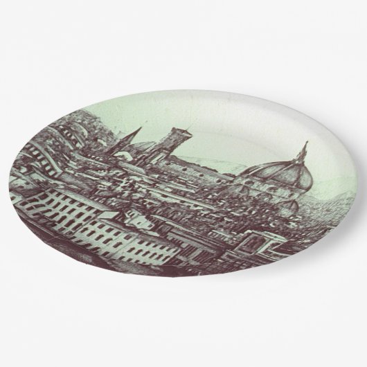 Firenze Papieren Bordje (Gekanteld)