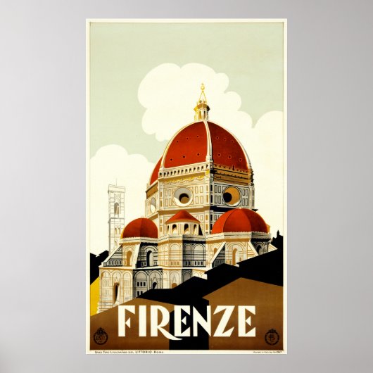 Firenze Poster (Voorkant)