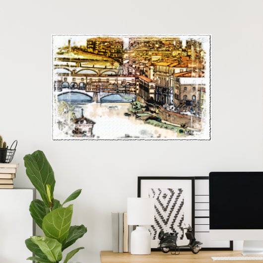 Firenze Poster (Thuiskantoor)
