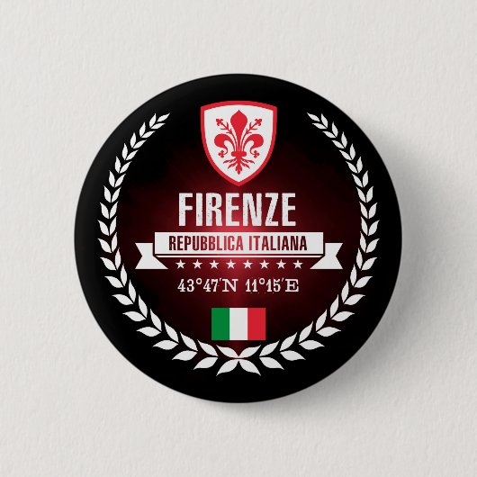 Firenze Ronde Button 5,7 Cm (Voorkant)