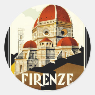FIRENZE RONDE STICKER