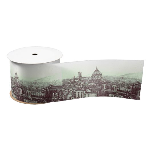 Firenze Satijnen Lint (Spoel)