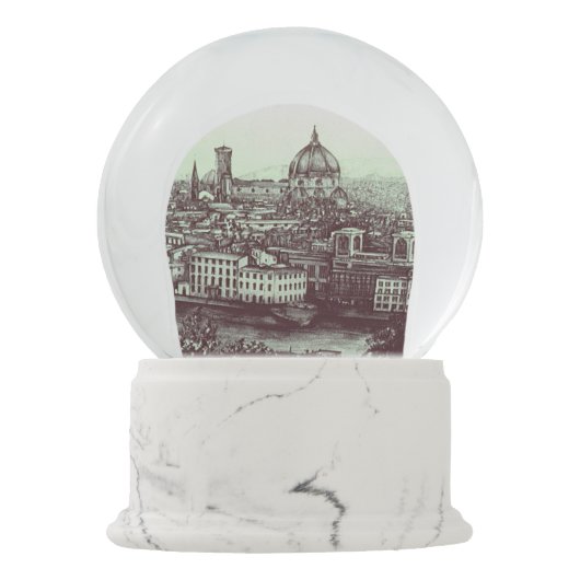 Firenze Sneeuwbol (Achterkant)