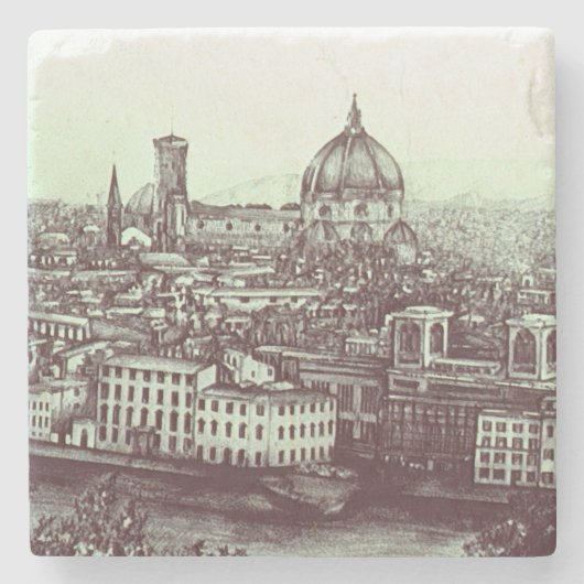 Firenze Stenen Onderzetter (Voorkant)