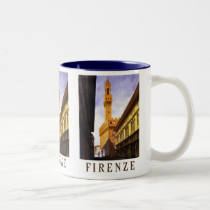 Firenze Tweekleurige Koffiemok