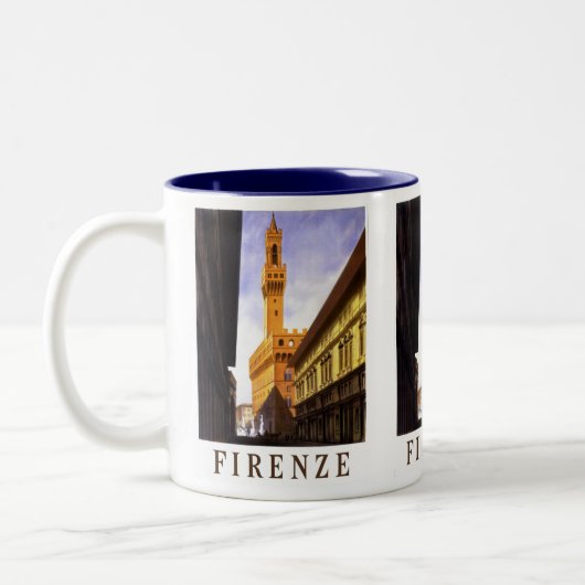 Firenze Tweekleurige Koffiemok (Links)