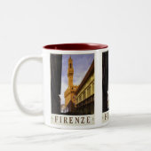 Firenze Tweekleurige Koffiemok (Links)