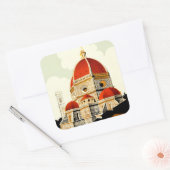 Firenze Vierkante Sticker (Envelop)