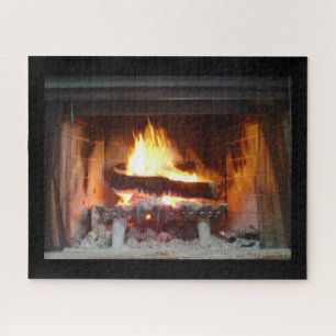 Fireplace 16 x 20-inch jokerpuzzel met cadeaudoos legpuzzel
