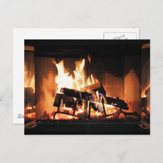 Fireplace Briefkaart (Voorkant / Achterkant)