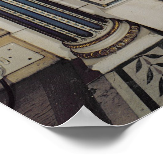 Fireplace from Syon House, Middlesex, c.1760 Poster (Hoek)