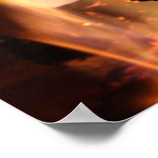 Fireplace II Poster (Hoek)