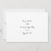 Fireplace kerstkaart (Achterkant)