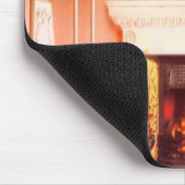 Fireplace Mousepad Muismat (Hoek)