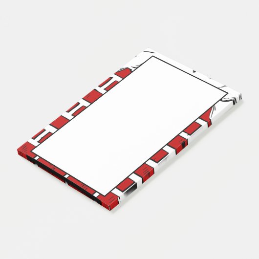 Fireplace Post-it® Notes (Schuin)