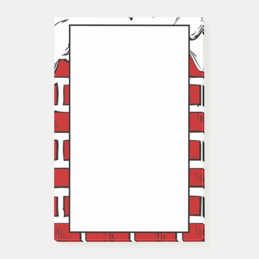 Fireplace Post-it® Notes (Voorkant)
