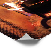 Fireplace Poster (Hoek)