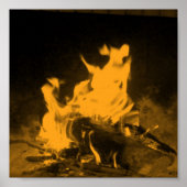 Fireplace Poster (Voorkant)