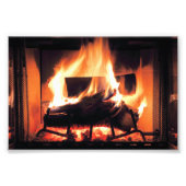 Fireplace Print Foto Afdruk (Voorkant)