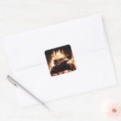 Fireplace Stickers (Envelop)
