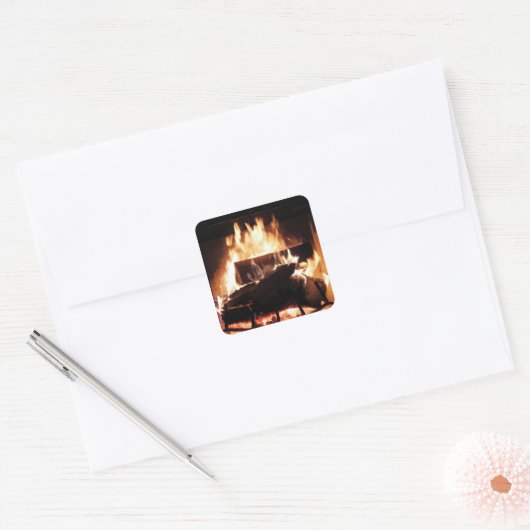 Fireplace Stickers (Envelop)