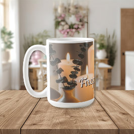 Fireplace Vibes Ceramic Mug | Cozy Cabin Mug Koffiemok