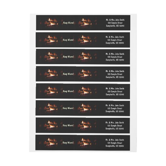 Fireplace Warm Winter Scene Photography (Vel)