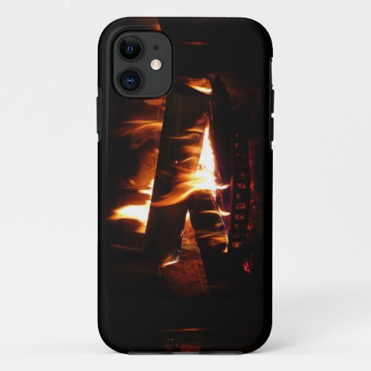 Fireplace Warm Winter Scene Photography Case-Mate iPhone Case (Achterkant)
