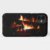 Fireplace Warm Winter Scene Photography Case-Mate iPhone Case (Achterkant (horizontaal))