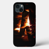 Fireplace Warm Winter Scene Photography Case-Mate iPhone Case (Achterkant)