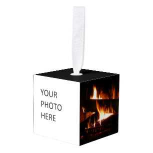 Fireplace Warm Winter Scene Photography Decoratie