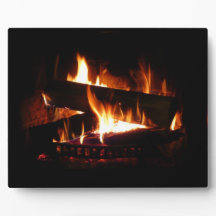 Fireplace Warm Winter Scene Photography