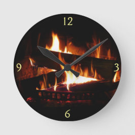 Fireplace Warm Winter Scene Photography Ronde Klok