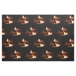 Fireplace Warm Winter Scene Photography Stof