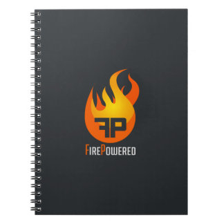 FirePowered-Logo-laptop Notitieboek