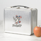 FireQuacker Patriottische Gans Vintage 4 juli Dek (In situ)