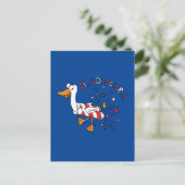 Firequackers 4 juli Briefkaart Duck (Staand voorkant)