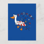 Firequackers 4 juli Briefkaart Duck (Voorkant)