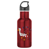Firequackers 4 juli Duck Water Bottle Waterfles (Voorkant)
